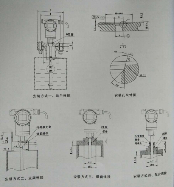 磁致伸縮液位計